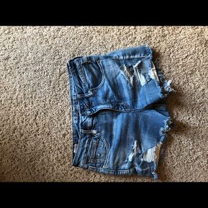Jean shorts